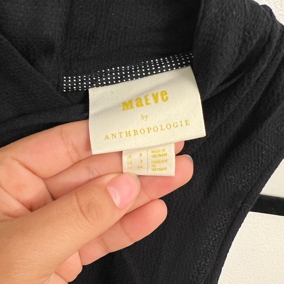Anthropologie Maeve black top - Picture 3 of 4
